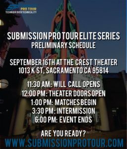 SPT Elite Series 2 Preliminary Schedule