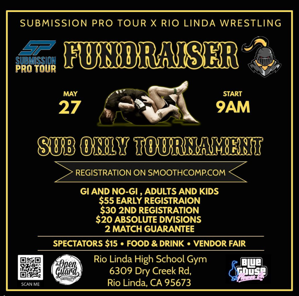 May 27 submission pro tour fundraiser tournament